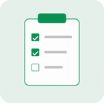Intake checklists icon