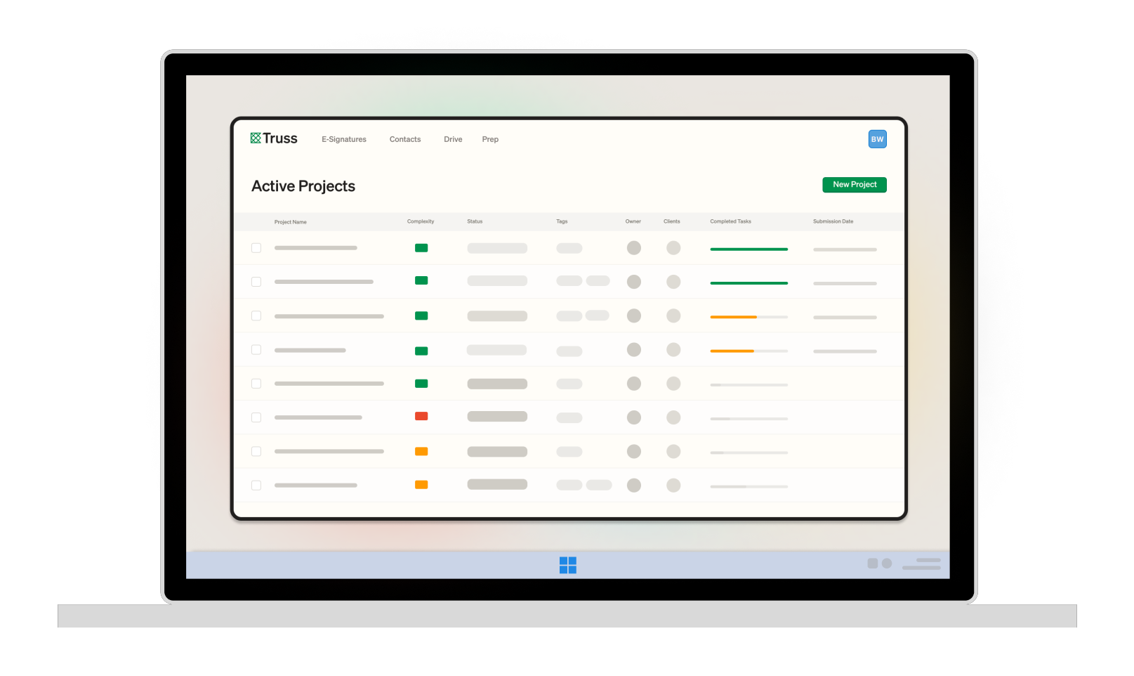 Truss desktop application