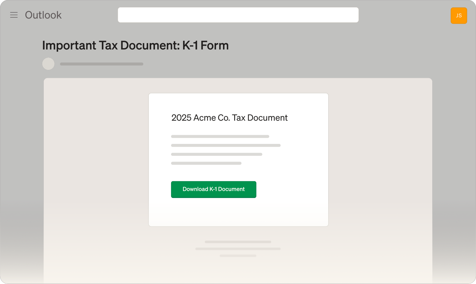 Truss K-1 distribution workflow