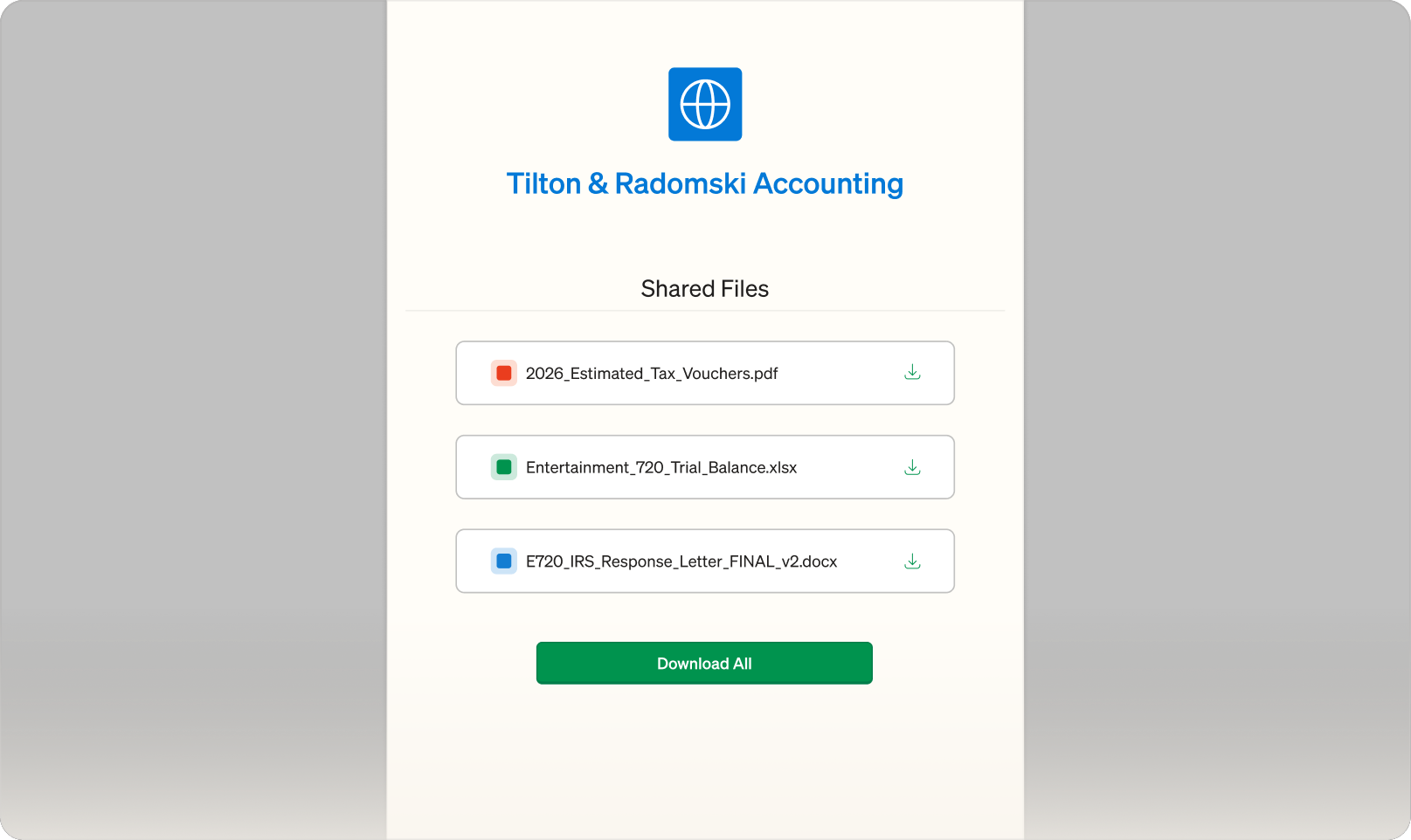 Truss secure file sharing with magic links