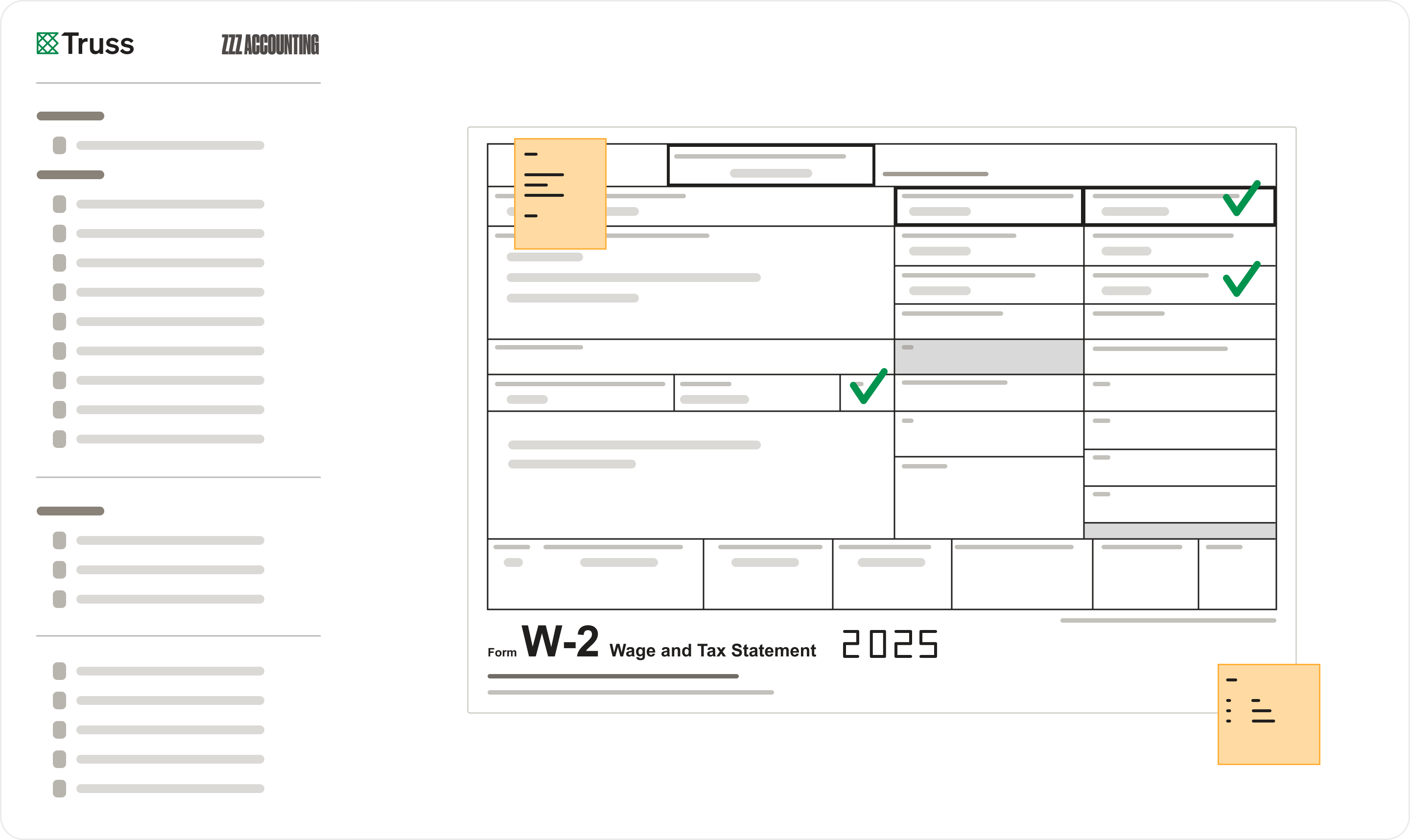 Truss Workpaper view